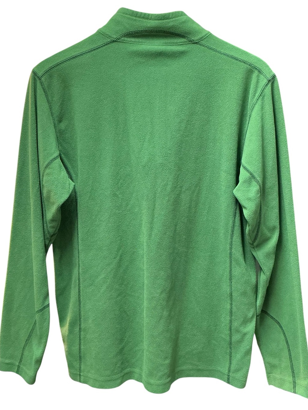 Columbia Sportswear Green Quarter Zip Microfleece Sweater - Picture 5 of 8
